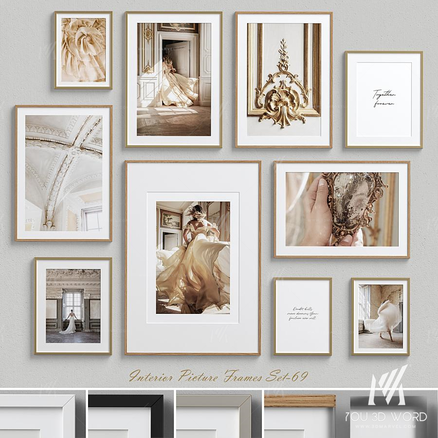 Interior Picture Frames Set-69